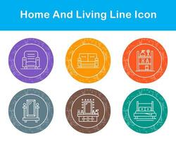 Home And Living Vector Icon Set