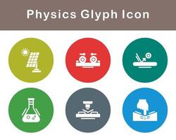 Physics Vector Icon Set