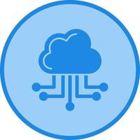 Cloud Computing Vector Icon