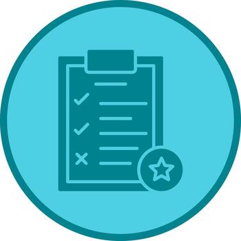 icono de vector de lista de tareas