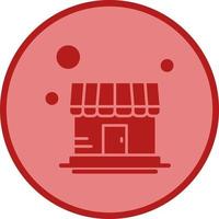 icono de vector de tienda