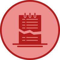 Corrupted List Vector Icon