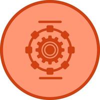 Automated Process Vector Icon