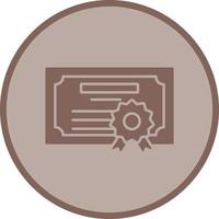 Diploma Vector Icon