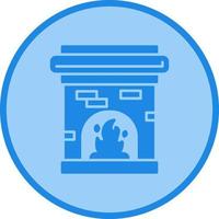 Fireplace Vector Icon