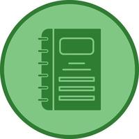 Notebook Vector Icon