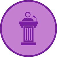 Podium Vector Icon