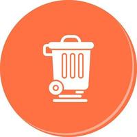 Dustbin Vector Icon