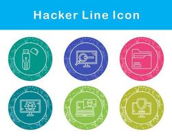 Hacker Vector Icon Set