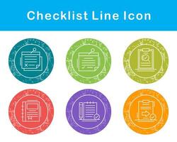 Checklist Vector Icon Set