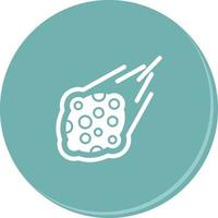 Meteorite Vector Icon