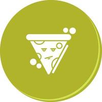 icono de vector de pizza