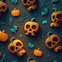Halloween-themed digital paper and patterns Images of digital paper and patterns that feature pumpkin motifs photo