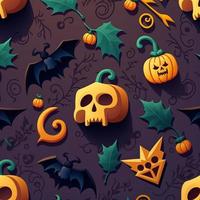 Halloween-themed digital paper and patterns Images of digital paper and patterns that feature pumpkin motifs photo