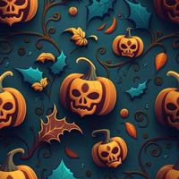 Halloween-themed digital paper and patterns Images of digital paper and patterns that feature pumpkin motifs photo