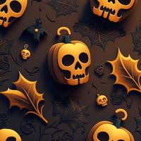 Halloween-themed digital paper and patterns Images of digital paper and patterns that feature pumpkin motifs photo