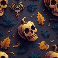 Halloween-themed digital paper and patterns Images of digital paper and patterns that feature pumpkin motifs photo