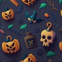Halloween-themed digital paper and patterns Images of digital paper and patterns that feature pumpkin motifs photo