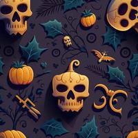 Halloween-themed digital paper and patterns Images of digital paper and patterns that feature pumpkin motifs photo