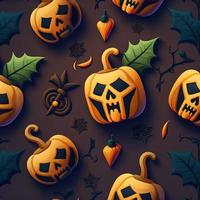 Halloween-themed digital paper and patterns Images of digital paper and patterns that feature pumpkin motifs photo