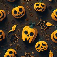 Halloween-themed digital paper and patterns Images of digital paper and patterns that feature pumpkin motifs photo