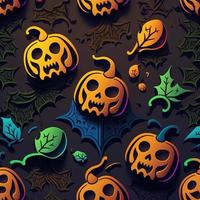 Halloween-themed digital paper and patterns Images of digital paper and patterns that feature pumpkin motifs photo