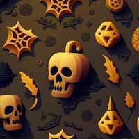 Halloween-themed digital paper and patterns Images of digital paper and patterns that feature pumpkin motifs photo