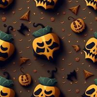 Halloween-themed digital paper and patterns Images of digital paper and patterns that feature pumpkin motifs photo
