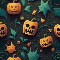 Halloween-themed digital paper and patterns Images of digital paper and patterns that feature pumpkin motifs photo