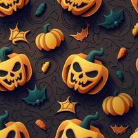 Halloween-themed digital paper and patterns Images of digital paper and patterns that feature pumpkin motifs photo