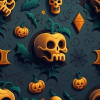 Halloween-themed digital paper and patterns Images of digital paper and patterns that feature pumpkin motifs photo