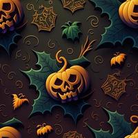 Halloween-themed digital paper and patterns Images of digital paper and patterns that feature pumpkin motifs photo