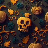 Halloween-themed digital paper and patterns Images of digital paper and patterns that feature pumpkin motifs photo