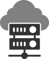Cloud Server Vector Icon