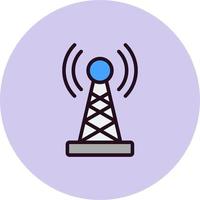 Signal Tower Vector Icon