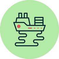 Oil Spill Vector Icon