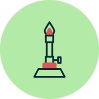 Bunsen Burner Vector Icon