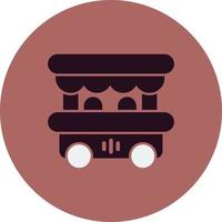 Food Stall Vector Icon