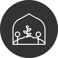 Green House Vector Icon