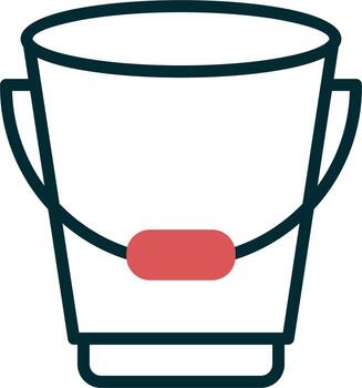 icono de vector de cubo