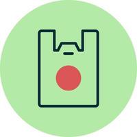 Plastic Bag Vector Icon