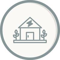 Eco Home Vector Icon