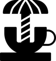 Spinning Teacup Vector Icon