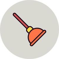 Plunger Vector Icon