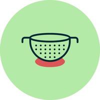 Colander Vector Icon