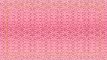 Animated Modern luxury abstract background with golden line elements. gradient pink gold for presentation video