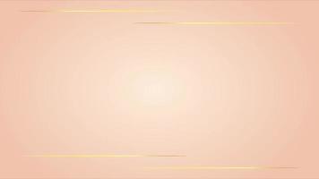 Animated Modern luxury abstract background with golden line elements. gradient pink gold for presentation video