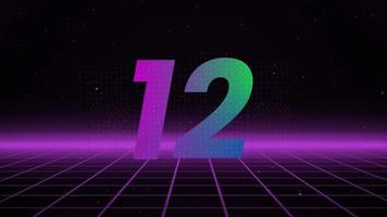 12 Text Animation Background V1.1 video
