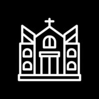 diseño de icono de vector de iglesia