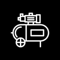 Air Compressor Vector Icon Design